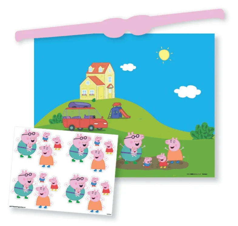 Peppa Pig-Partyspiel für 10 Personen