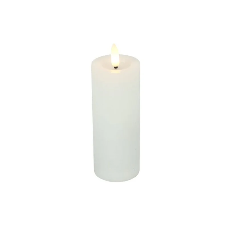 LED Stumpenkerze Rustikal Ø5CM