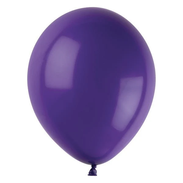 Lila Luftballons, 30 cm, 50 Stück