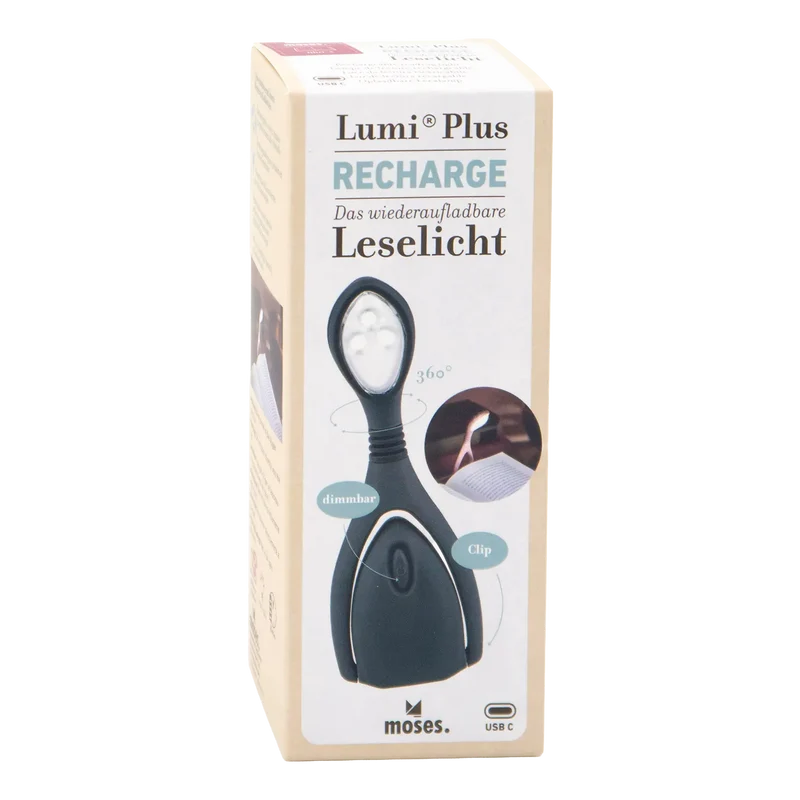 USB Leselampe fürs Bett mit Akku