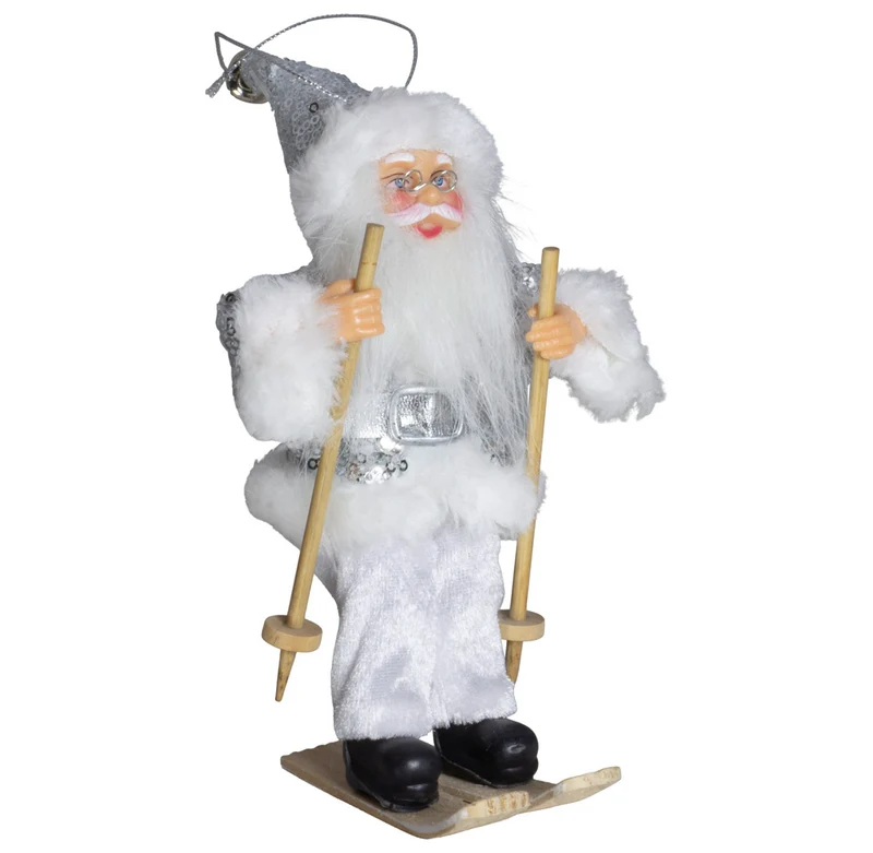 Weihnachtsmann 18cm, 4er Set, 4 Designs
