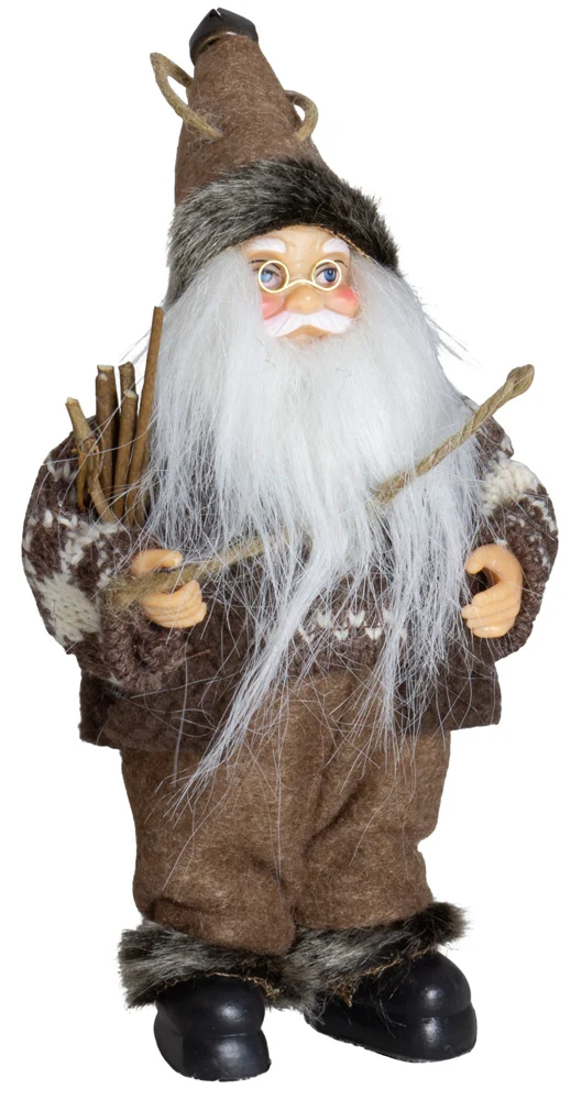 Weihnachtsmann 18cm, 4er Set, 4 Designs