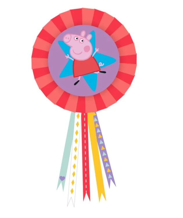 Peppa Pig Party-Anstecker