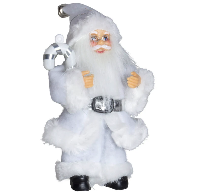 Weihnachtsmann 18cm, 4er Set, 4 Designs