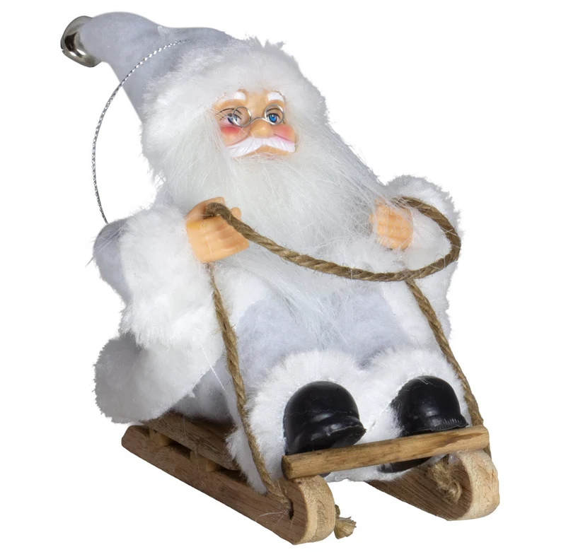 Weihnachtsmann 18cm, 4er Set, 4 Designs