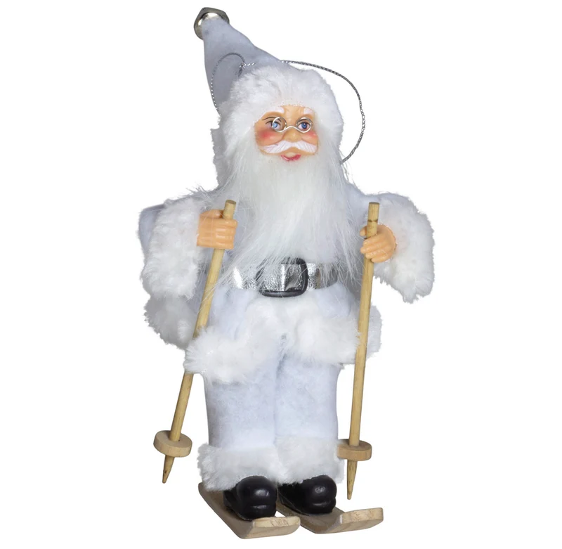 Weihnachtsmann 18cm, 4er Set, 4 Designs
