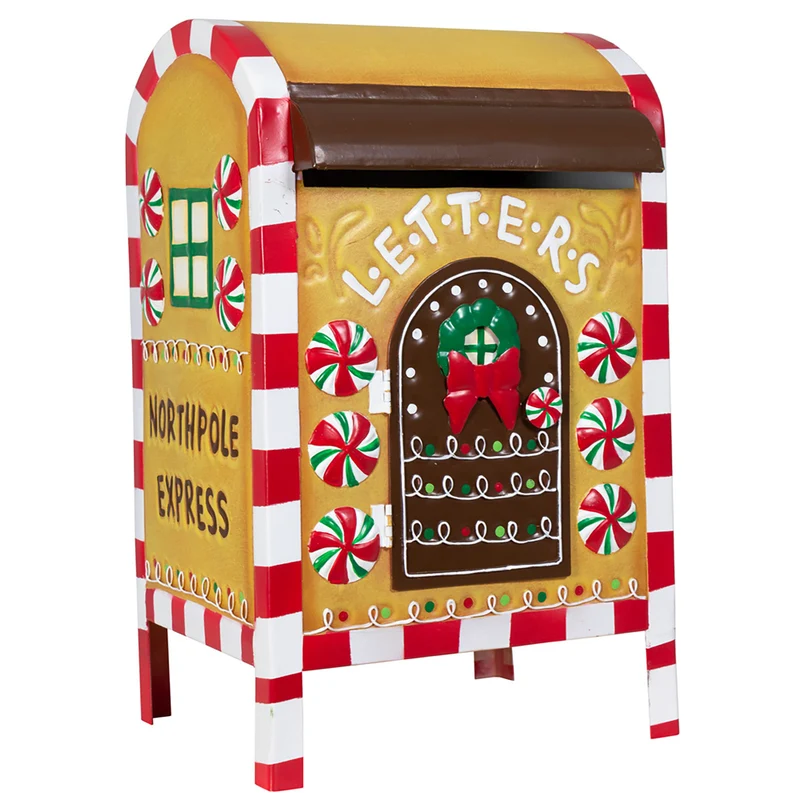 Weihnachtlicher Deko Briefkasten 33cm