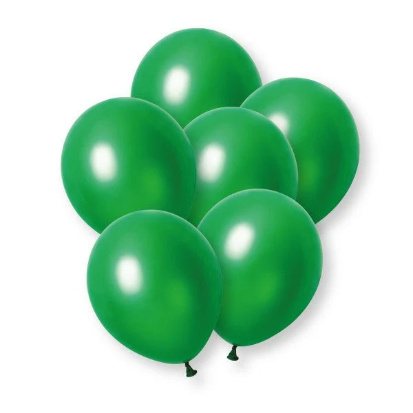 Waldgrüne Perlenballons, 30 cm, 50 Stück
