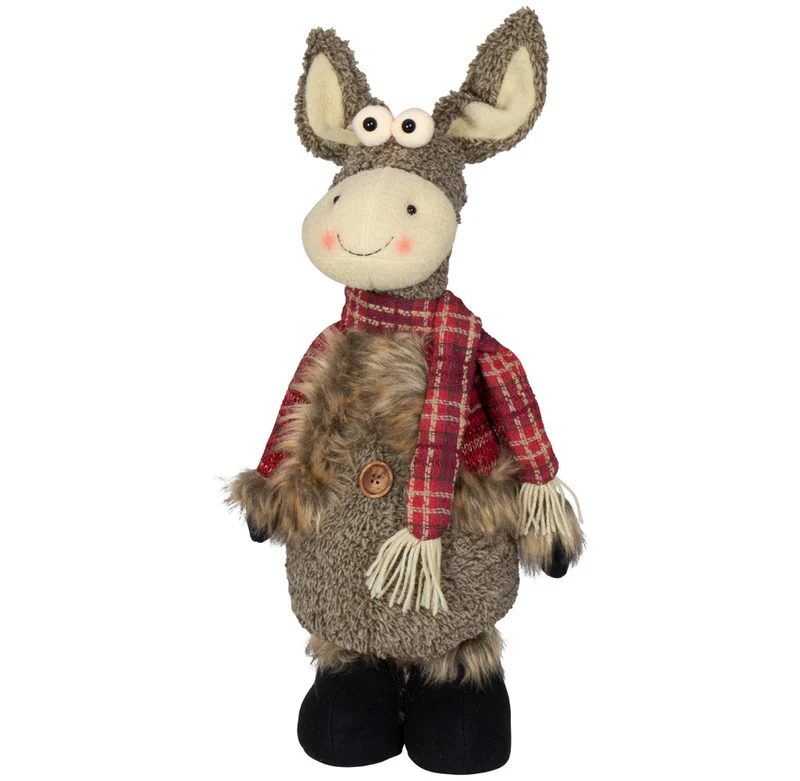 Esel 50cm stehend, Pärchen, 2 Stück
