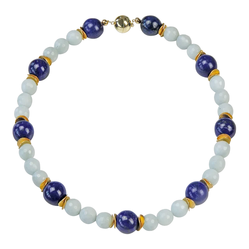 Natursteinschmuck Perlencollier Helena
