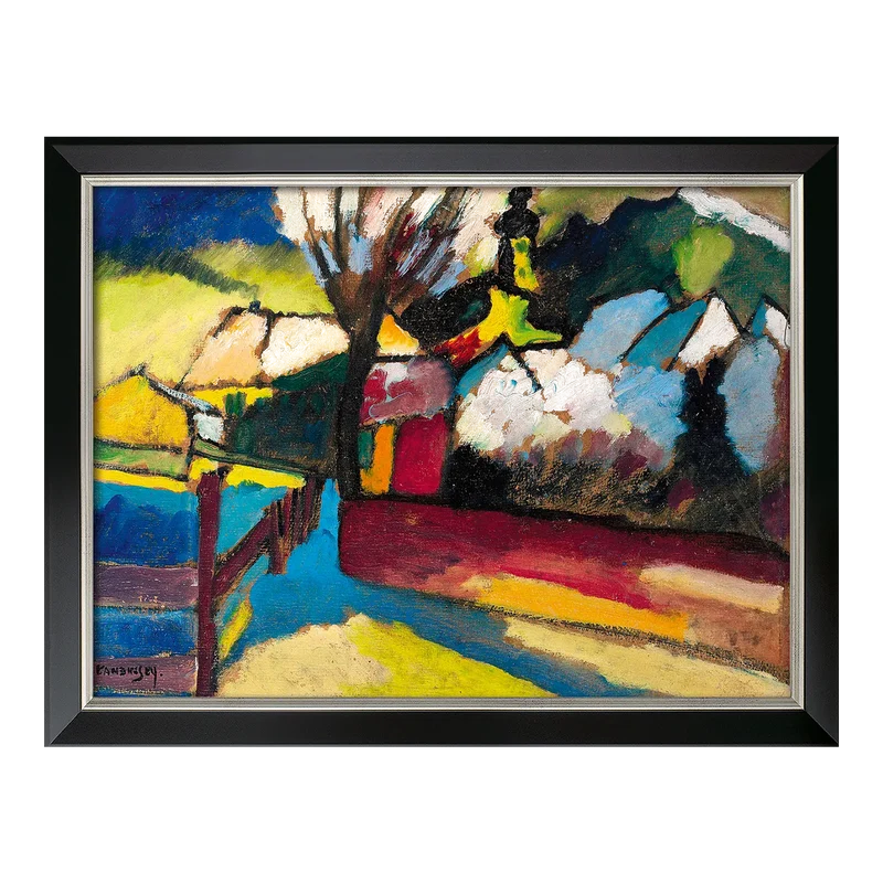 Herbstlandschaft mit Baum - Kandinsky