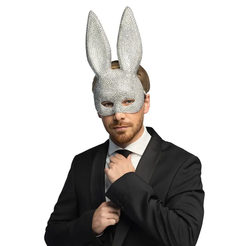 Halbmaske „Bunny Diamant“