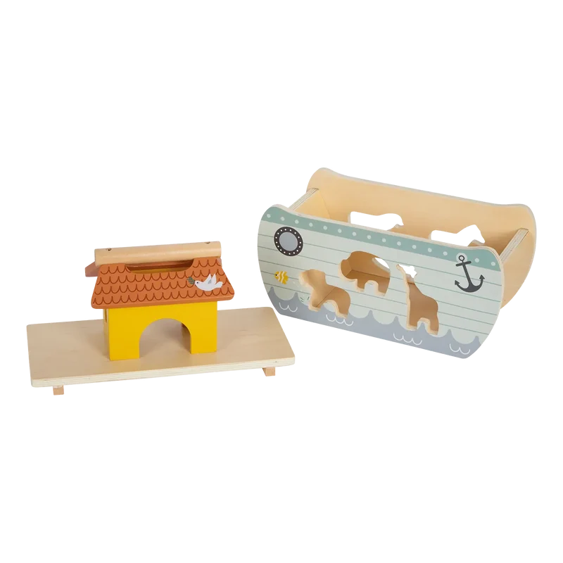 Steckspiel für Kinder aus Holz Arche Noah "Safari"