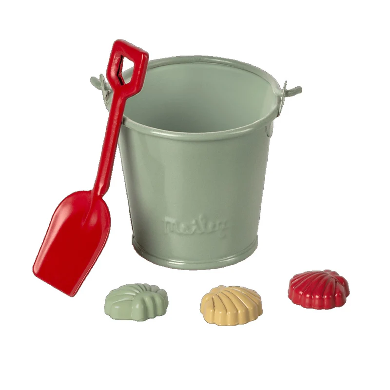 Maileg Strand Set – Schaufel, Eimer, Muscheln