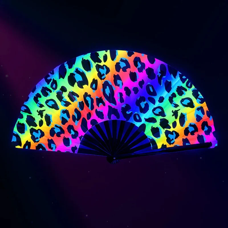 Fächer „Rave Wild XL“, 64 cm