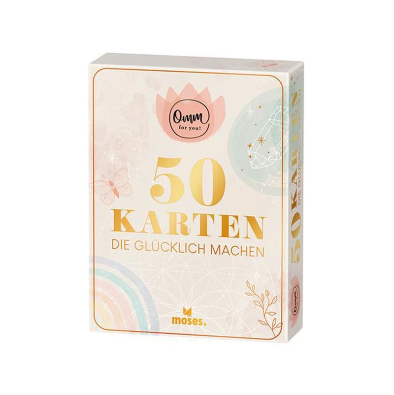 50 Karten, die glücklich machen
