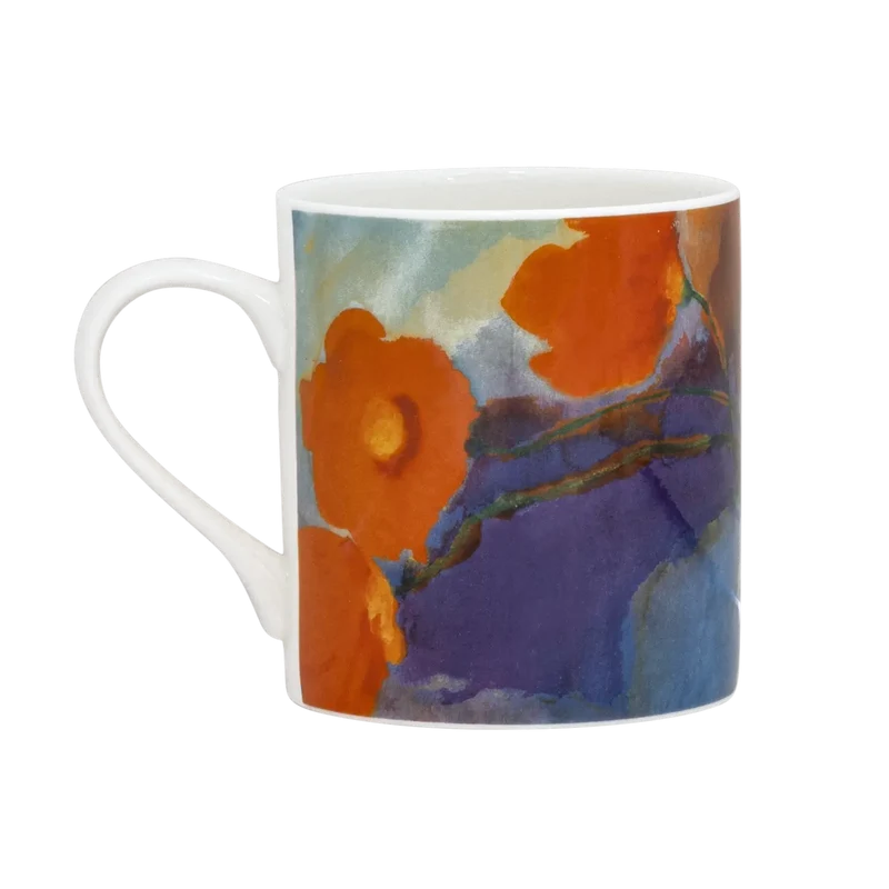4er Set Becher "Sommerblumen"
