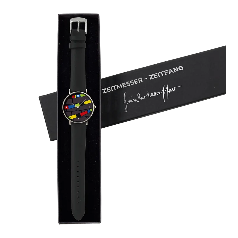 Künstler-Armbanduhr Zeitfinder "Zeitfang"
