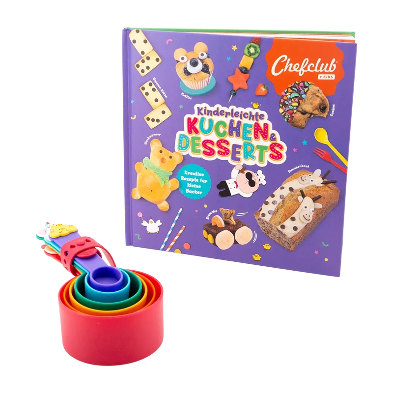 Kinder Rezeptbuch für Kuchen & Desserts