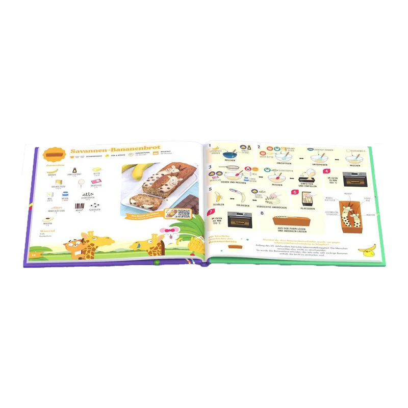 Kinder Rezeptbuch für Kuchen & Desserts