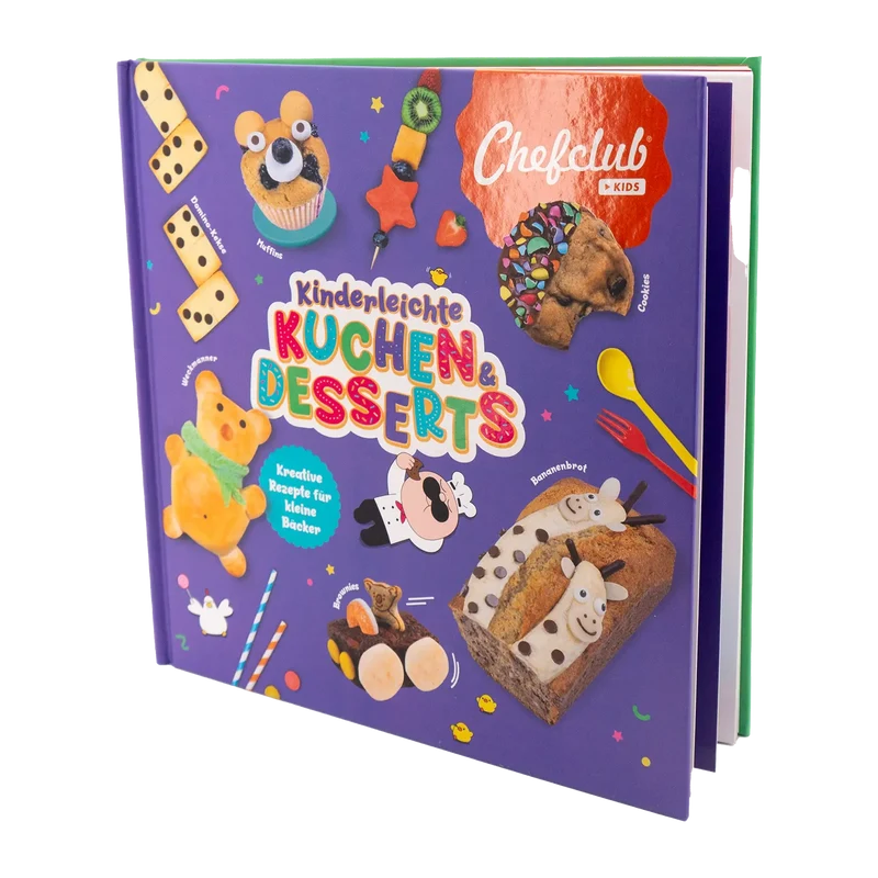 Kinder Rezeptbuch für Kuchen & Desserts