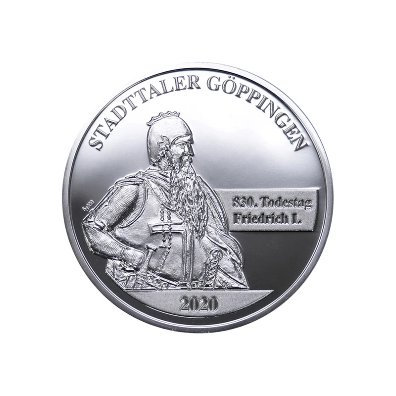 Göppinger Stadttaler 2020 – Feinsilber