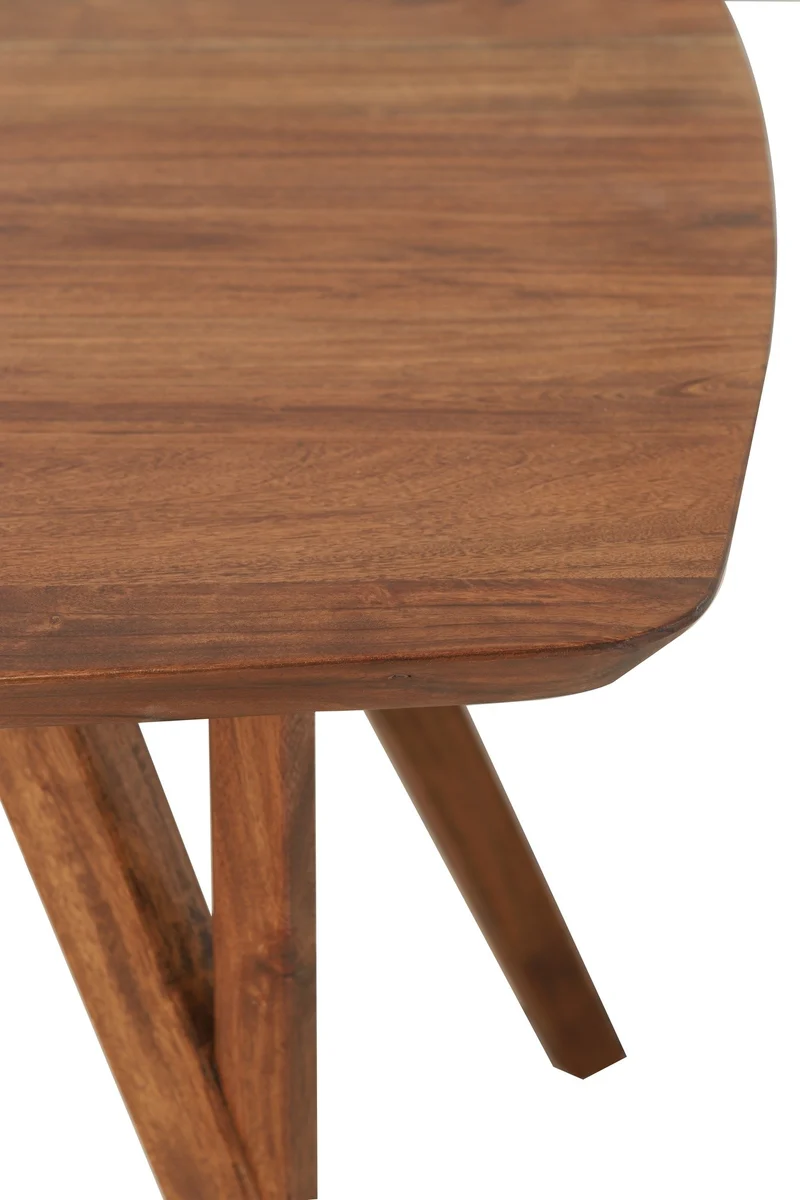 Esstisch QUENZA braun 220x100x76cm