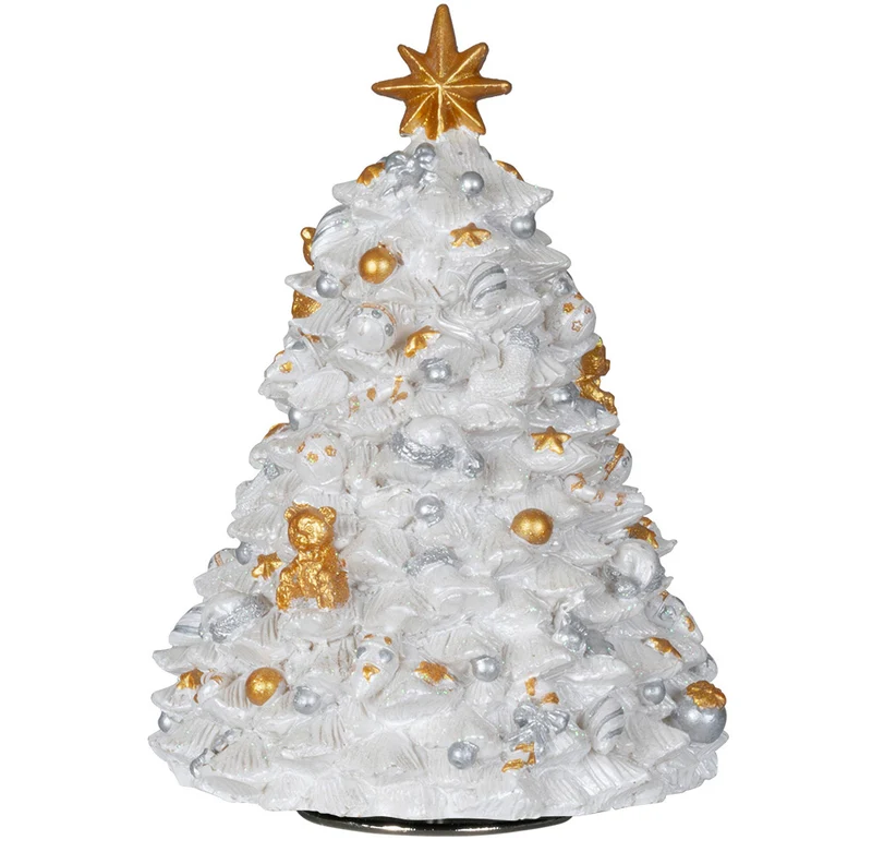Mechanische Spieluhr Weihnachtsbaum 17cm