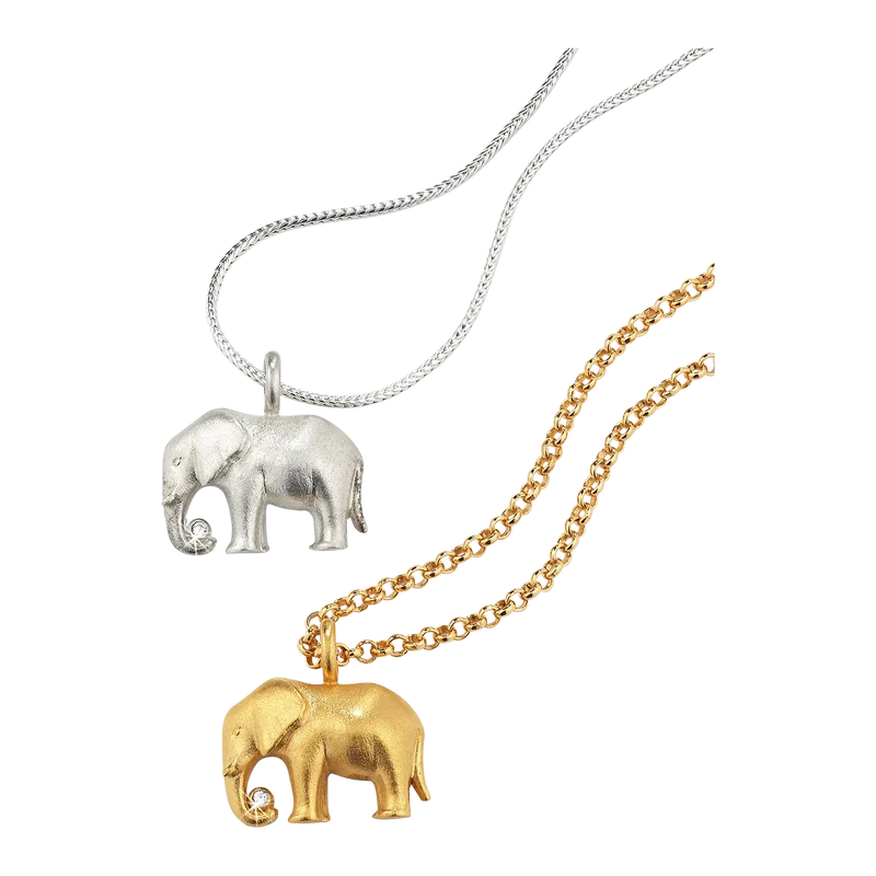 Collier "Glückselefant"