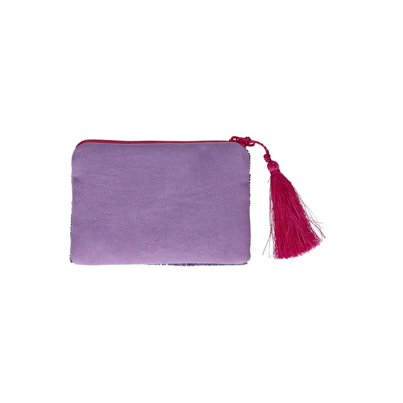 Kosmetiktasche ELODIE XS Motiv: Smile rosa/gelb