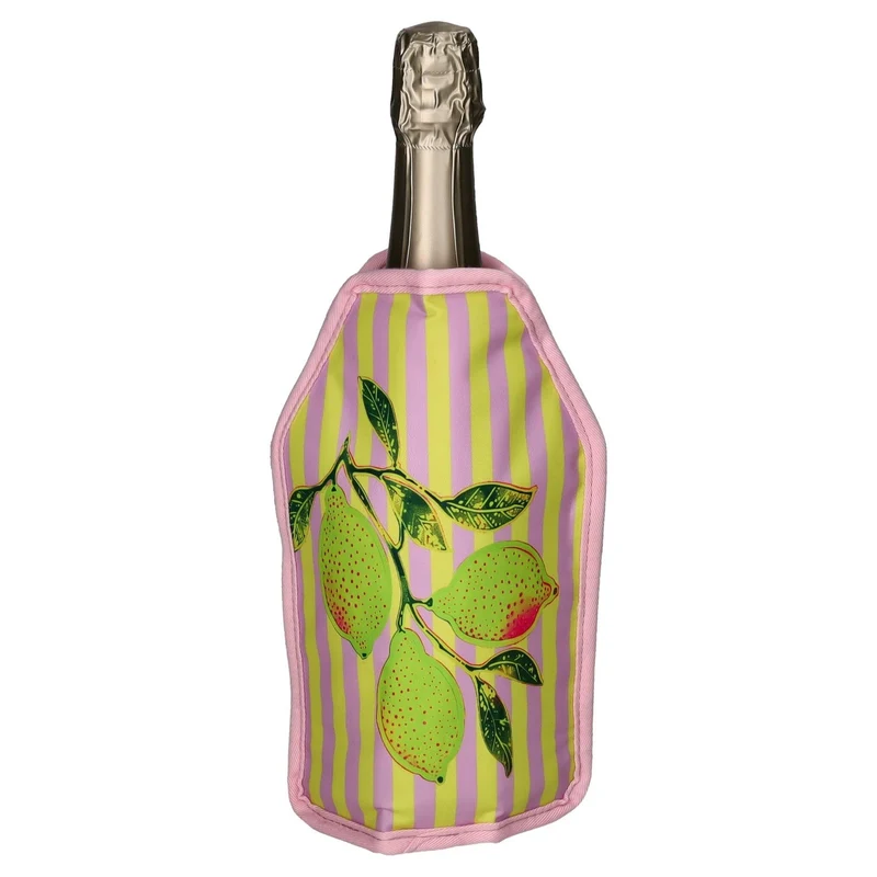 Kühlmanschette FROID Motiv: Zitrone pink/gelb