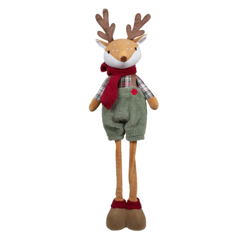Hirsch mit Teleskopbeinen 55-82cm – 2 Designs, Handgefertigt