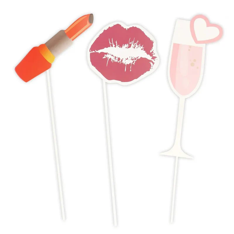 10-teiliges Set mit Foto-Requisiten „Bride to be“