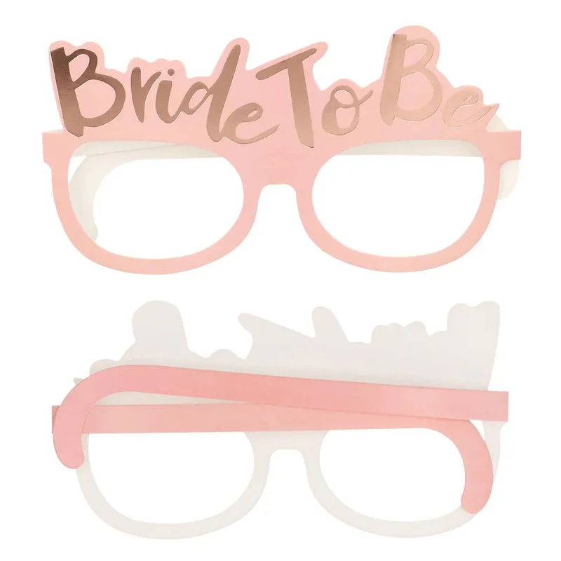 10-teiliges Set mit Foto-Requisiten „Bride to be“
