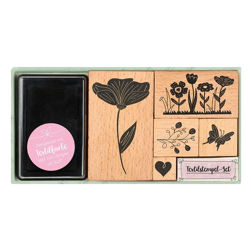 Textilstempel-Set
