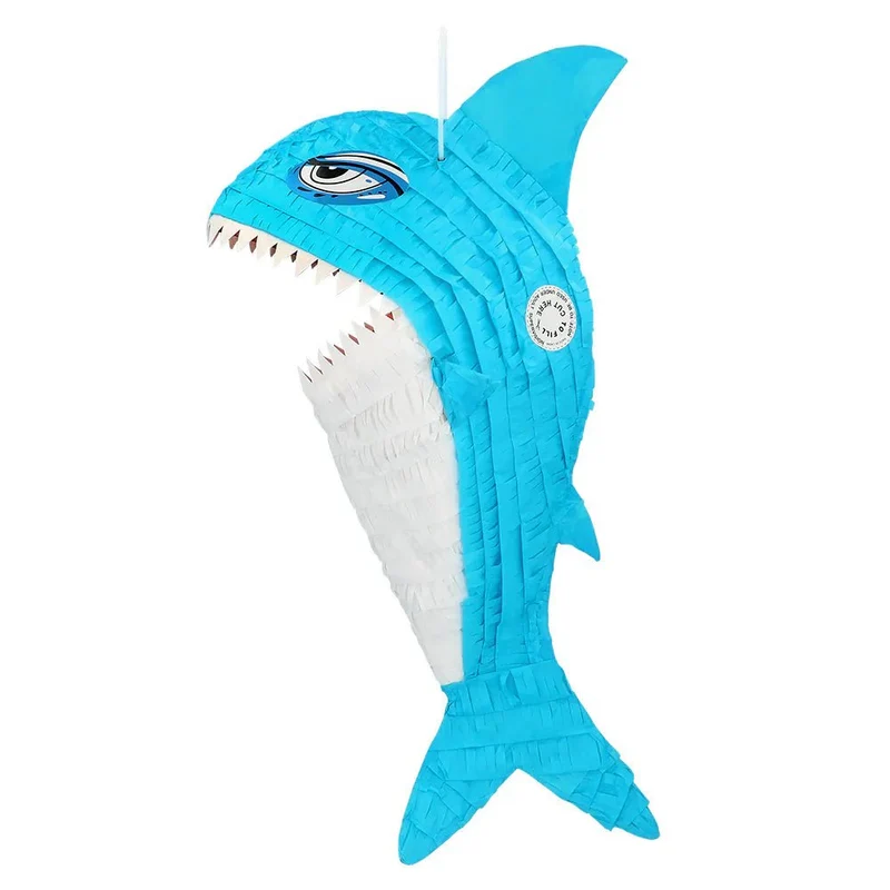 Hai-Piñata, blau, 62 cm