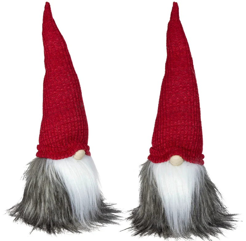 Wichtel 25cm sitzend, Pärchen, 2 Stück
