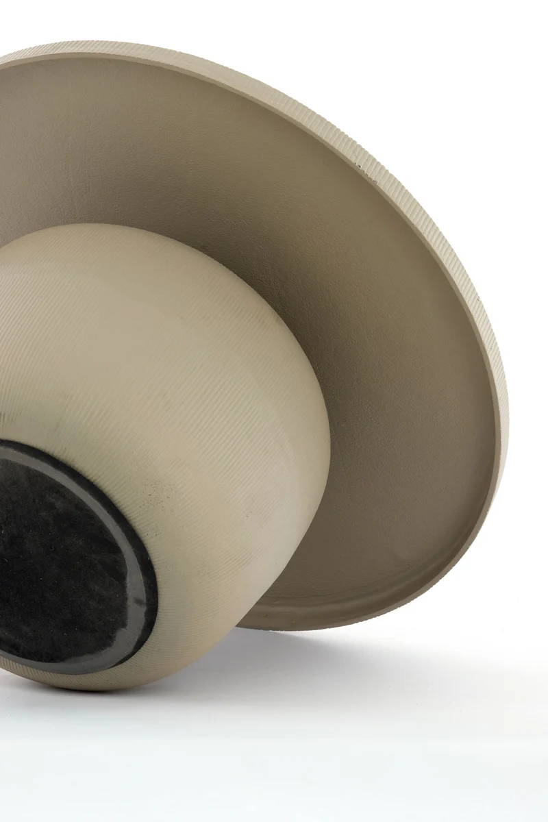 Couchtisch TIGRAN sand Ø59x35,5cm