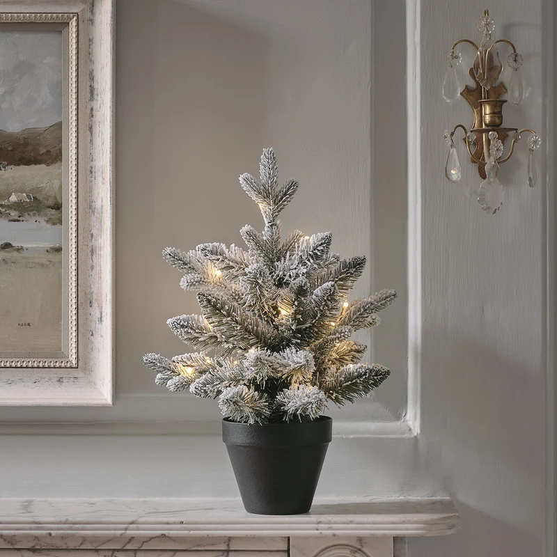 Leuchtendes Weihnachts-Deko-Set für das Fenster