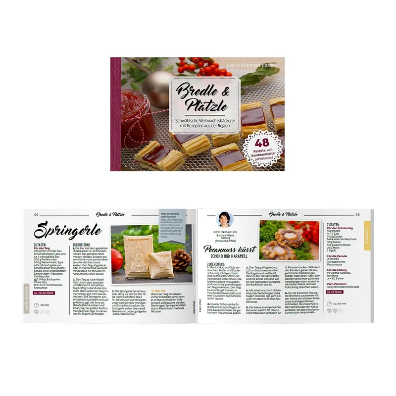 Backbuch "Bredle & Plätzle" Band 1