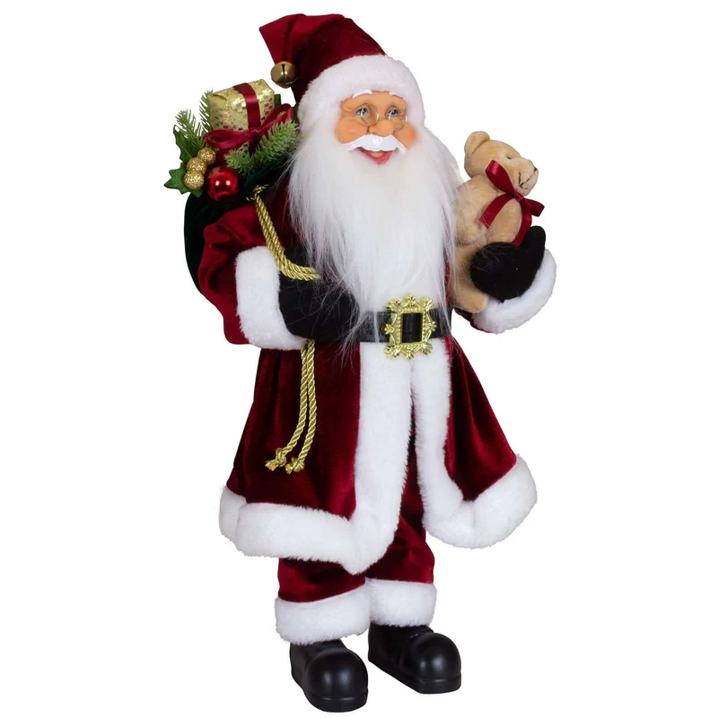 Weihnachtsmann Torben 45cm stehend