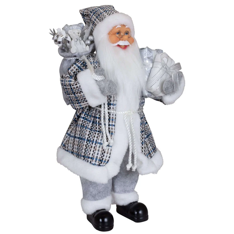 Weihnachtsmann Hilmar 45cm stehend