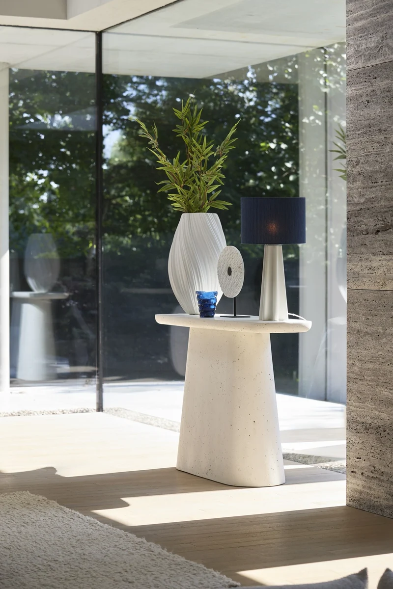 Konsolentisch HAMURA Terrazzo White