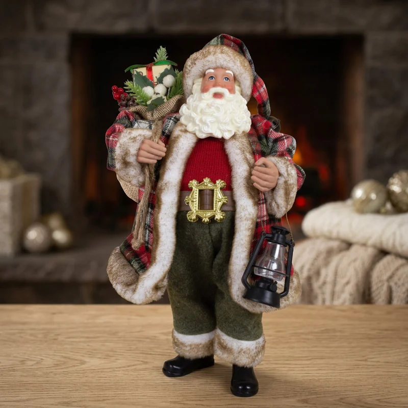 Weihnachtsmann 38cm stehend