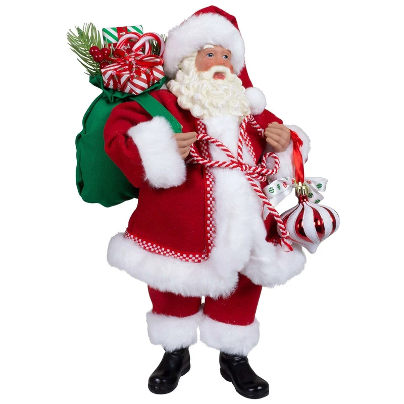 Weihnachtsmann 38cm stehend