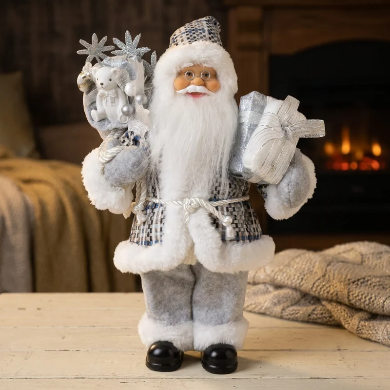Weihnachtsmann Hilmar 30cm stehend