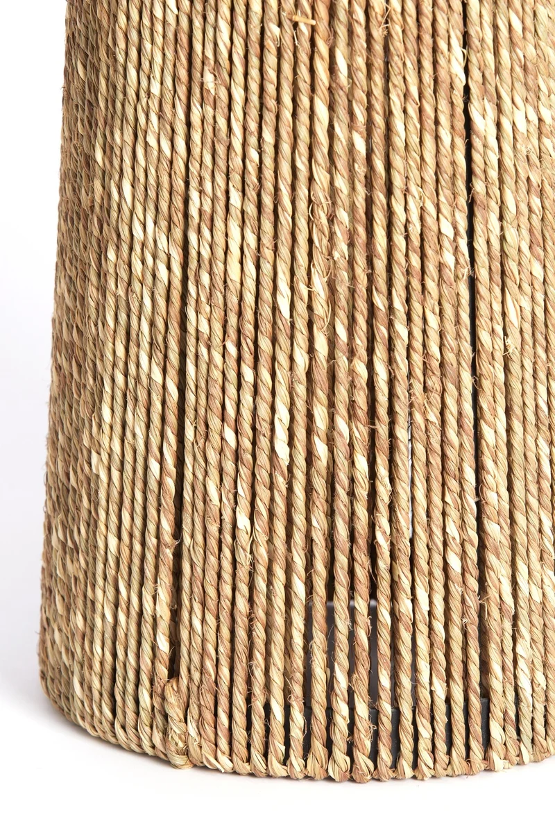 Tischleuchte PITINO naturbraun Ø31,5x51cm