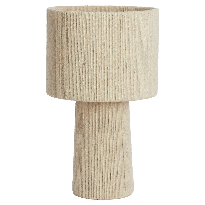 Tischleuchte PITINO cream Ø31,5x51cm