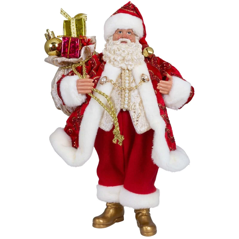 Weihnachtsmann 28cm stehend