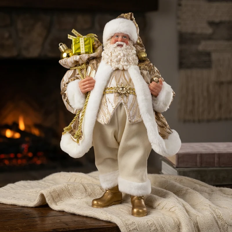 Weihnachtsmann 28cm stehend
